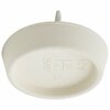 Thrifco Plumbing 1-3/4 Inch Universal Rubber Sink Drain Stopper in White 4400606